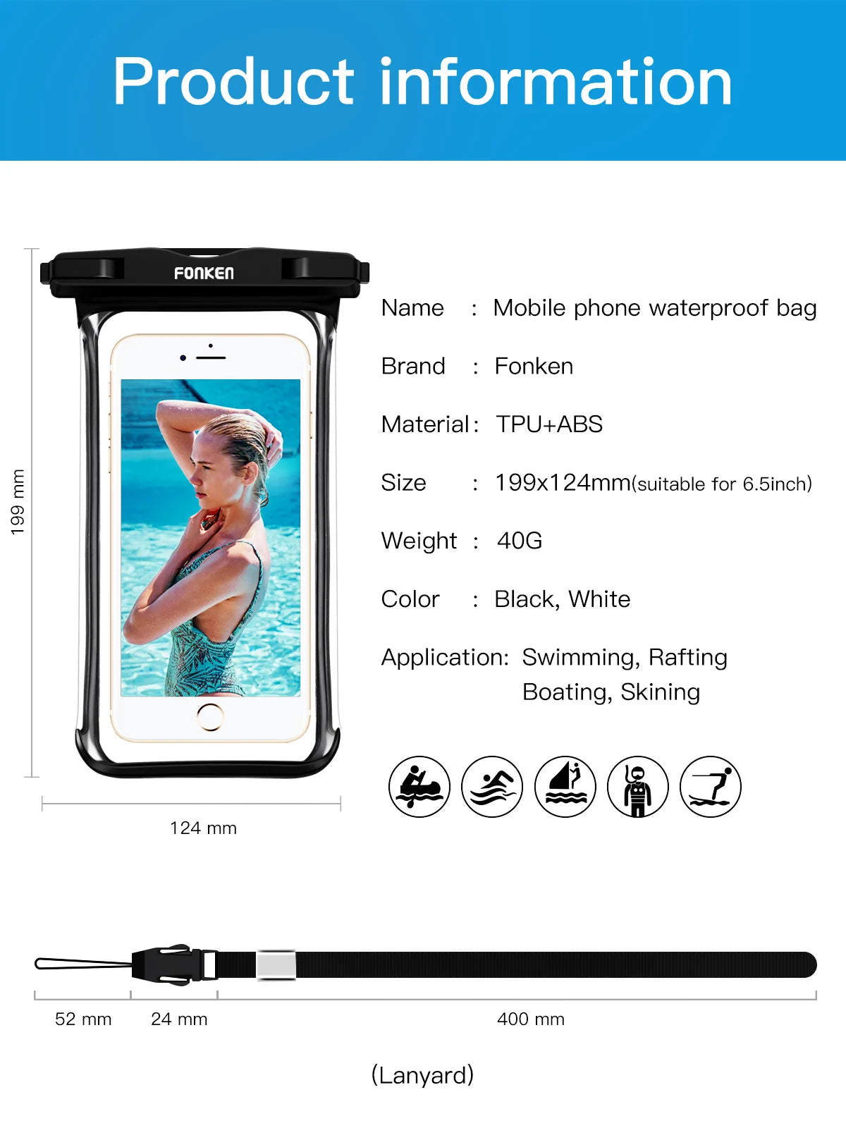 AquaGuard™ Universal Waterproof Phone Case — Dive-Ready Protection