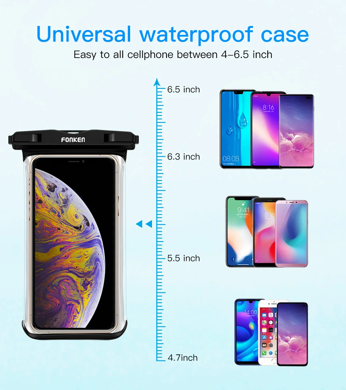 AquaGuard™ Universal Waterproof Phone Case — Dive-Ready Protection