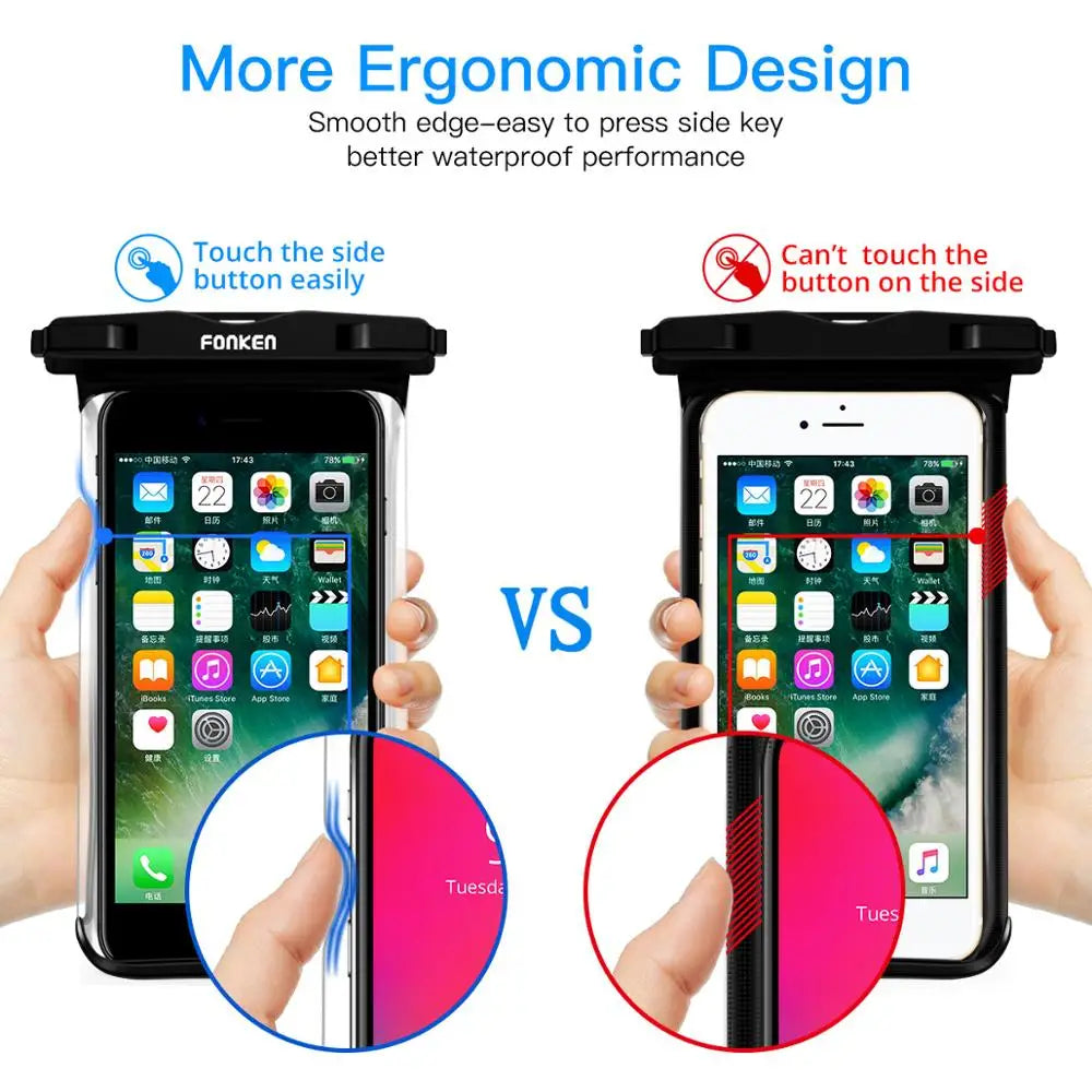 AquaGuard™ Universal Waterproof Phone Case — Dive-Ready Protection