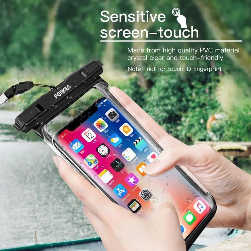 AquaGuard™ Universal Waterproof Phone Case — Dive-Ready Protection