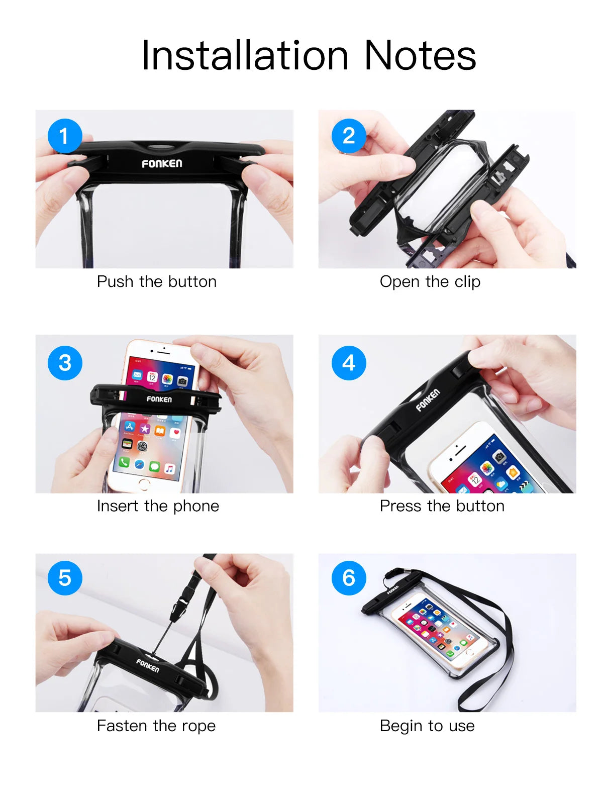 AquaGuard™ Universal Waterproof Phone Case — Dive-Ready Protection