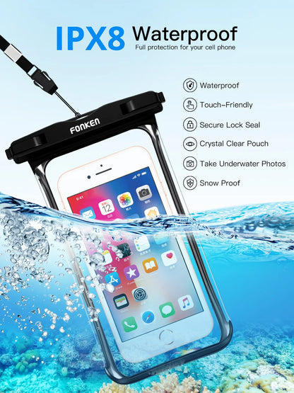 AquaGuard™ Universal Waterproof Phone Case — Dive-Ready Protection