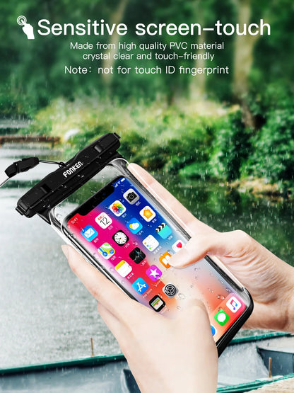 AquaGuard™ Universal Waterproof Phone Case — Dive-Ready Protection