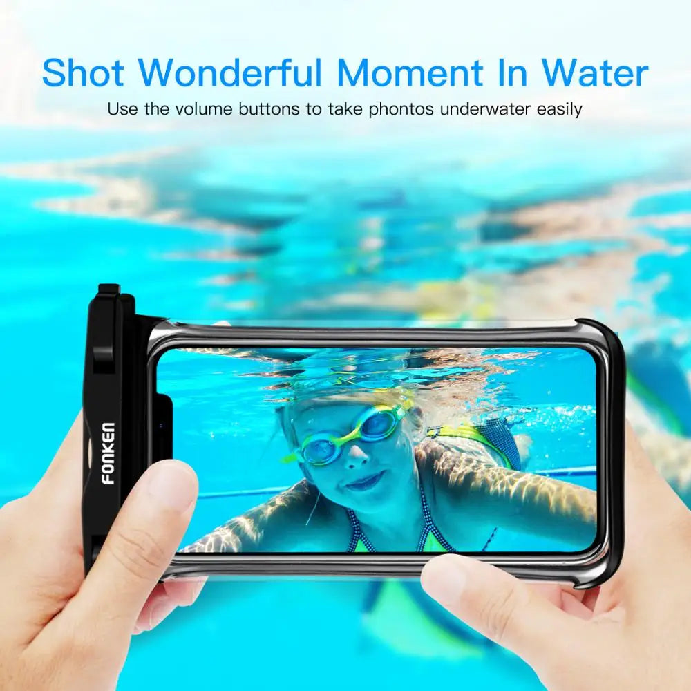 AquaGuard™ Universal Waterproof Phone Case — Dive-Ready Protection