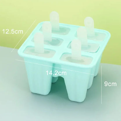 FrostyFun™ 10-Cavity Silicone Popsicle Mold – BPA-Free & Easy Release
