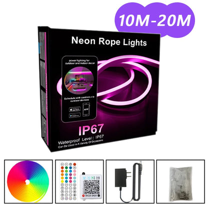 GlowTune™ Bluetooth LED Strip – Music Sync Neon Light, Waterproof