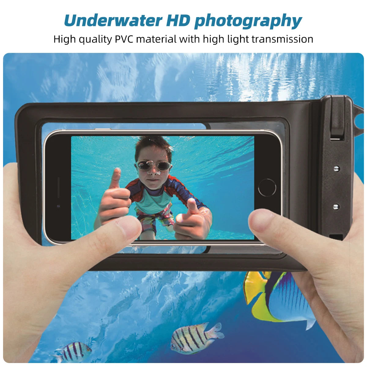 AquaGuard™ Universal Waterproof Phone Case — Dive-Ready Protection