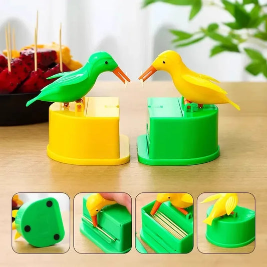 QuackyPick™ – Duck-Shaped Automatic Toothpick Dispenser
