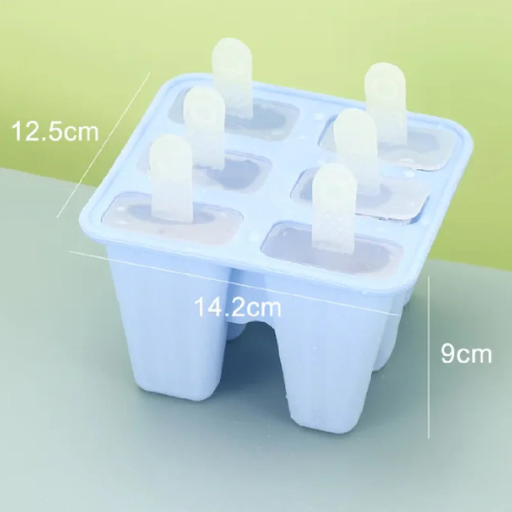 FrostyFun™ 10-Cavity Silicone Popsicle Mold – BPA-Free & Easy Release