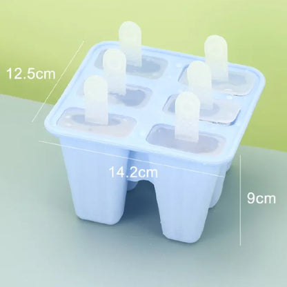 FrostyFun™ 10-Cavity Silicone Popsicle Mold – BPA-Free & Easy Release