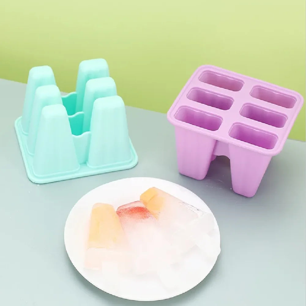 FrostyFun™ 10-Cavity Silicone Popsicle Mold – BPA-Free & Easy Release