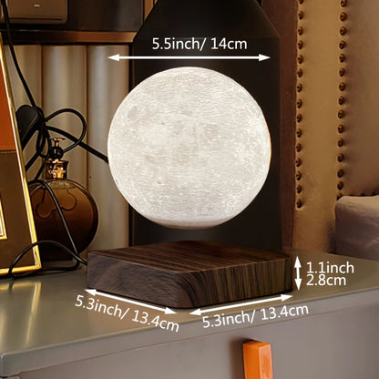 LunaFloat™ – Levitating 3D Moon Lamp with Touch Control & 3 Color Modes