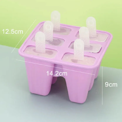 FrostyFun™ 10-Cavity Silicone Popsicle Mold – BPA-Free & Easy Release