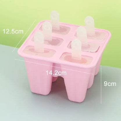 FrostyFun™ 10-Cavity Silicone Popsicle Mold – BPA-Free & Easy Release